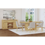 Rosalie 72" Rectangular Dining Table in Natural - Tampa Furniture Outlet