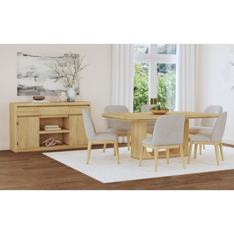 Rosalie 72" Rectangular Dining Table in Natural - Tampa Furniture Outlet