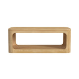 Rosalie Coffee Table in Natural - Tampa Furniture Outlet