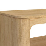 Rosalie Coffee Table in Natural - Tampa Furniture Outlet