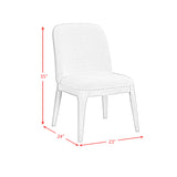 Rosalie Dining Side Chair in Black (2 Per Carton) - Tampa Furniture Outlet