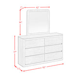 Rosalie Dresser and Mirror Set in Black
