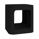 Rosalie End Table in Black - Tampa Furniture Outlet