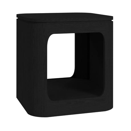 Rosalie End Table in Black