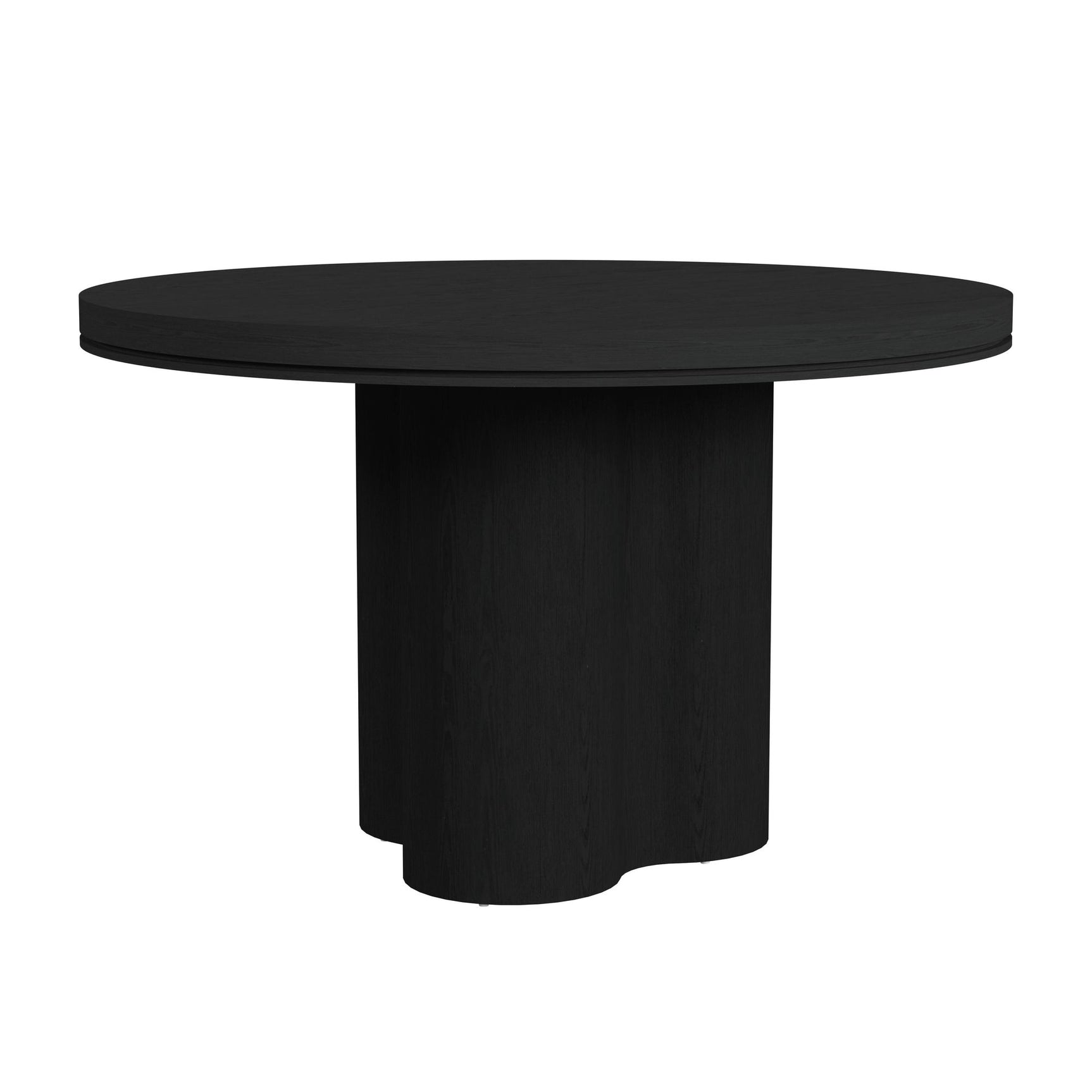 Rosalie Round Dining Table in Black - Tampa Furniture Outlet