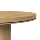 Rosalie Round Dining Table in Natural - Tampa Furniture Outlet