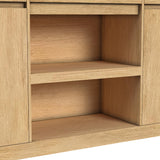 Rosalie Server in Natural - Tampa Furniture Outlet