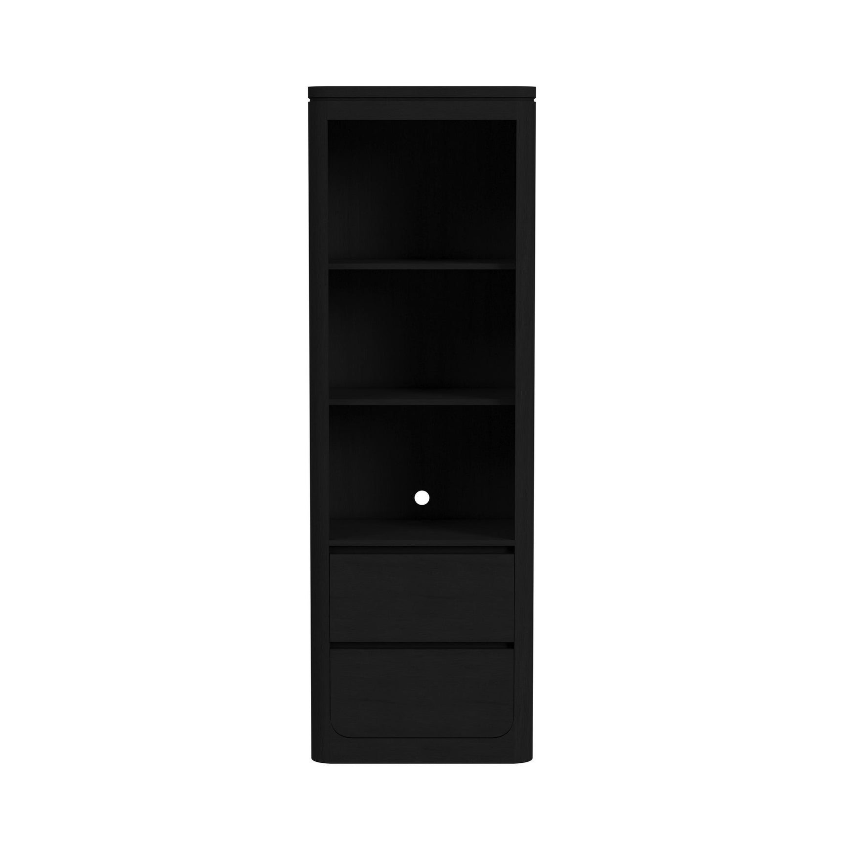 Rosalie Side Pier in Black - Tampa Furniture Outlet