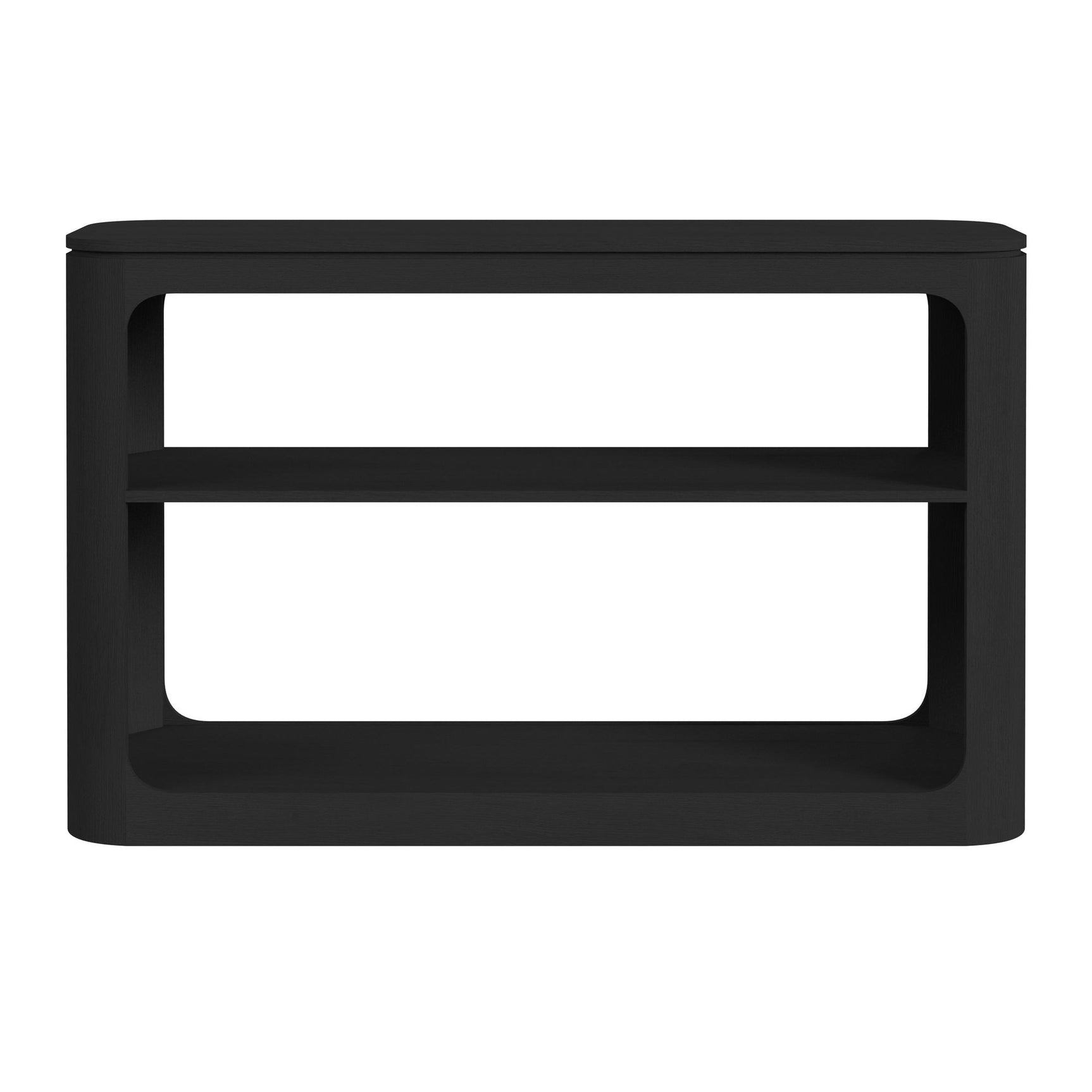 Rosalie Sofa Table in Black - Tampa Furniture Outlet