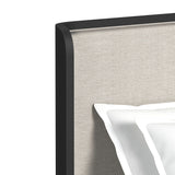 Rosalie King UPH Bed in Black
