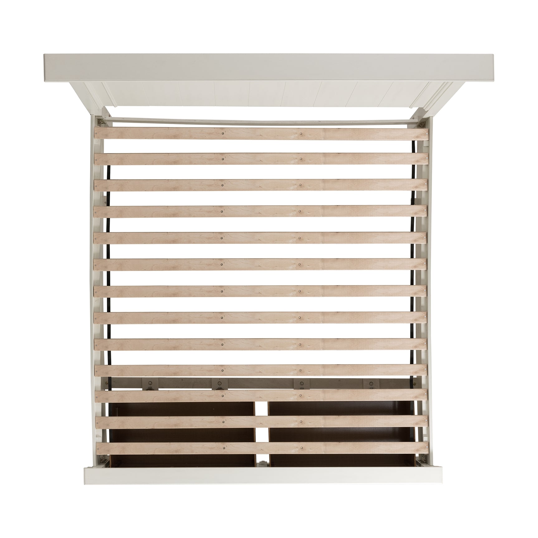 Slater King Bed in Antique White - Tampa Furniture Outlet