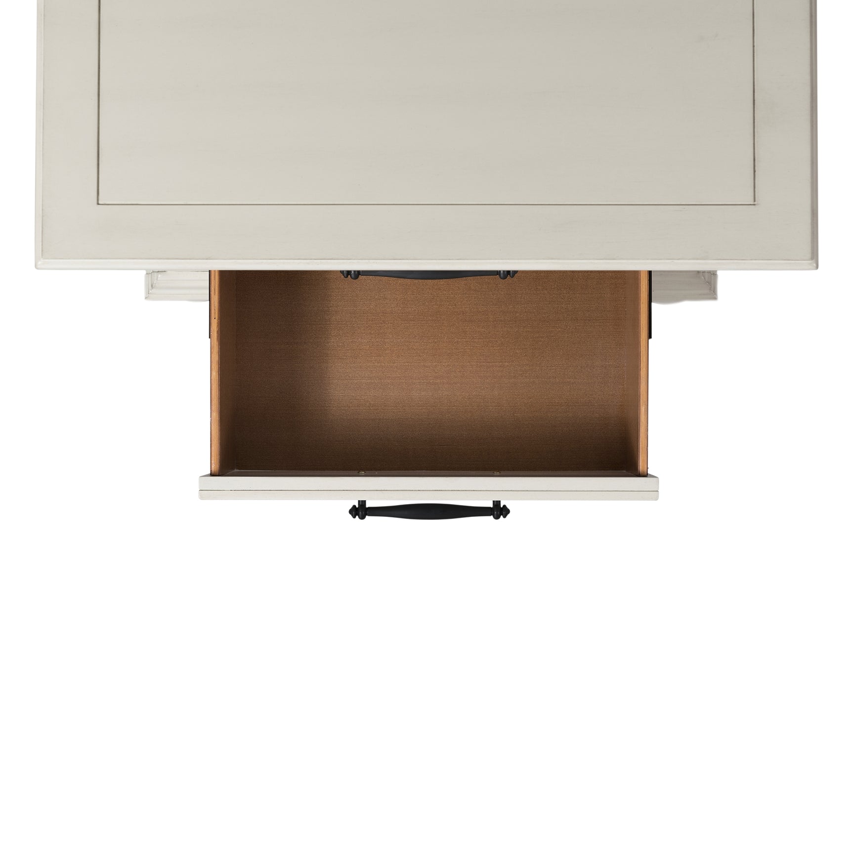 Slater Nightstand w/USB in Antique White - Tampa Furniture Outlet