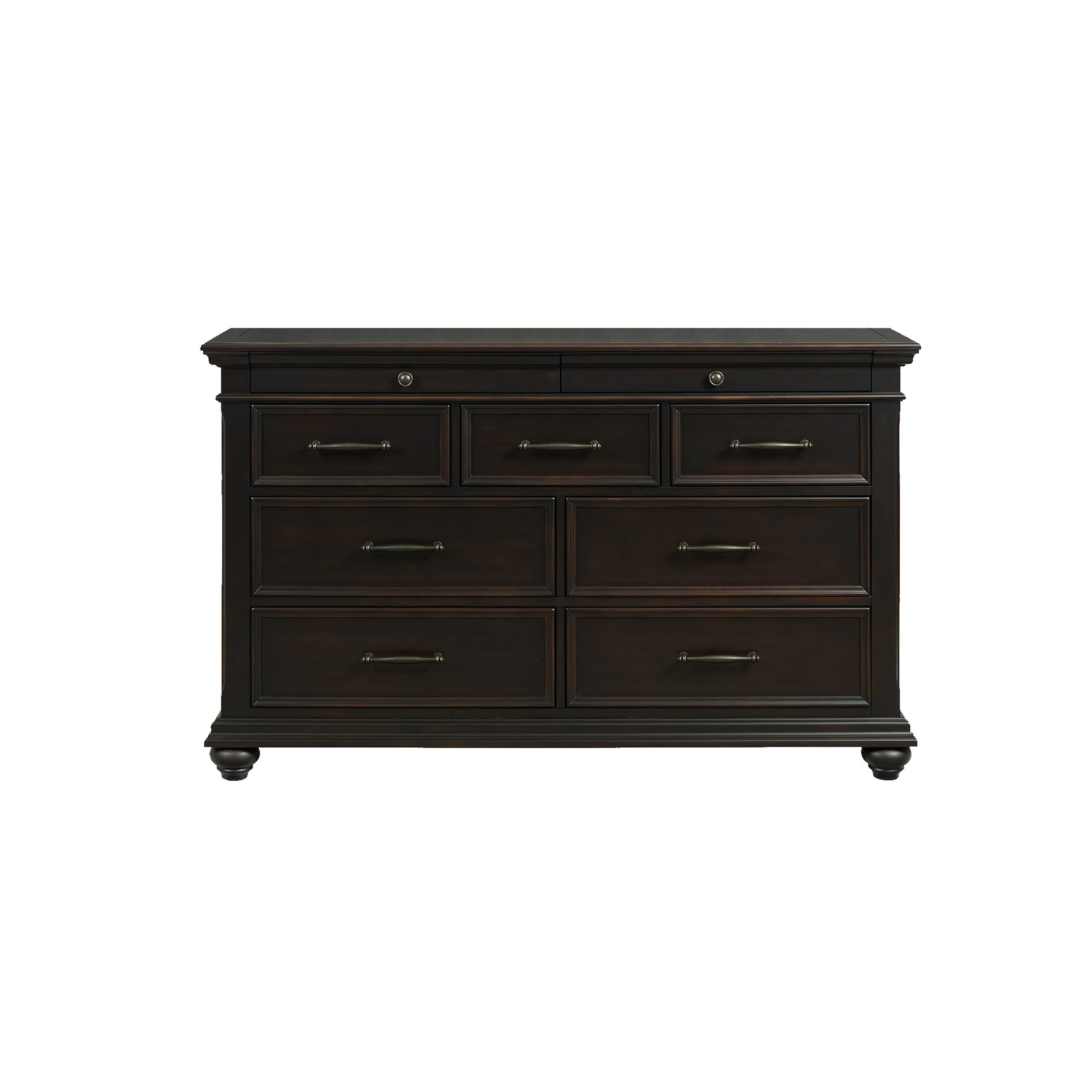 Slater Dresser Black - Tampa Furniture Outlet