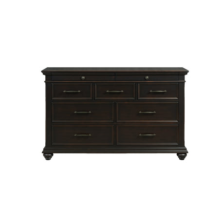Slater Dresser Black - Tampa Furniture Outlet