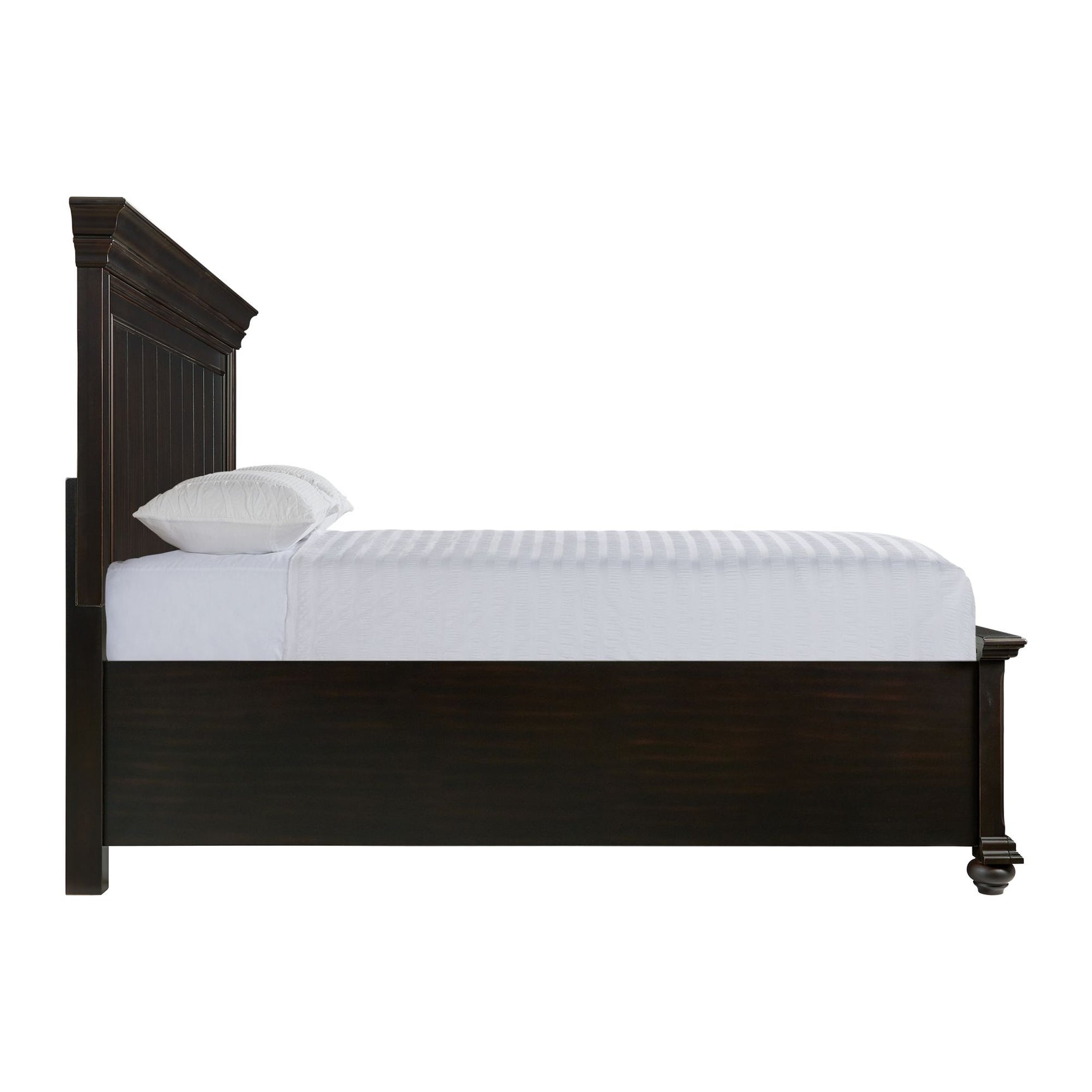 Slater Queen Bed Black - Tampa Furniture Outlet