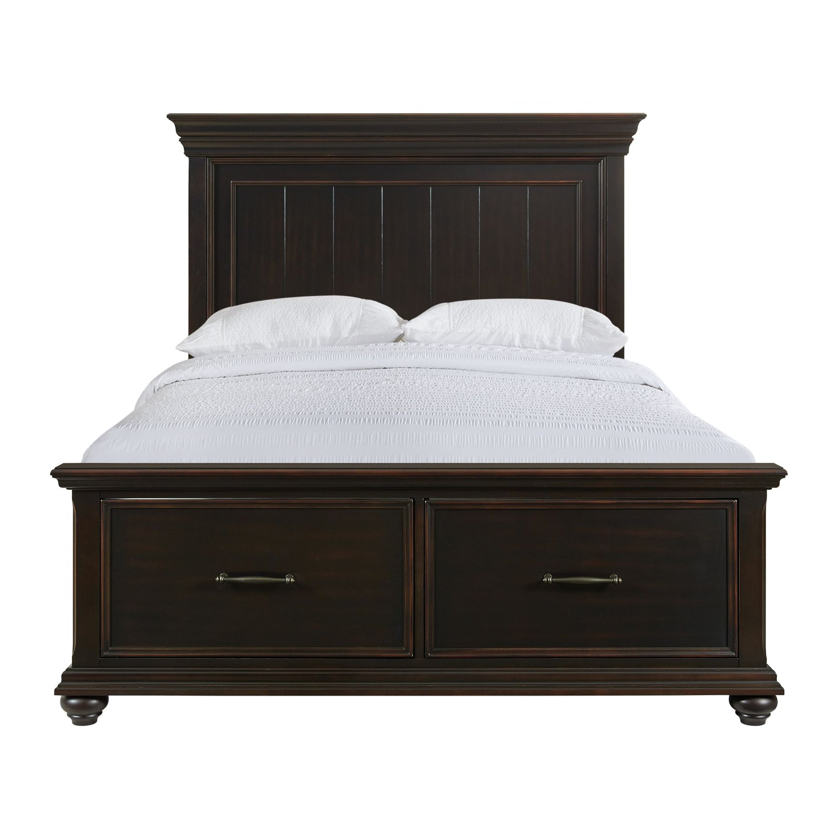 Slater Queen Bed Black - Tampa Furniture Outlet