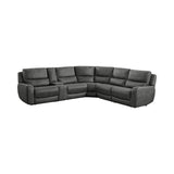 Saber Modular RHF Power Motion Recliner in Texas Granite