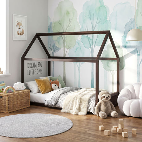 Sami Full Montessori Bed in Espresso – SKU SM585FB | Elements