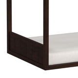 Sami Twin Montessori Bed in Espresso - Tampa Furniture Outlet
