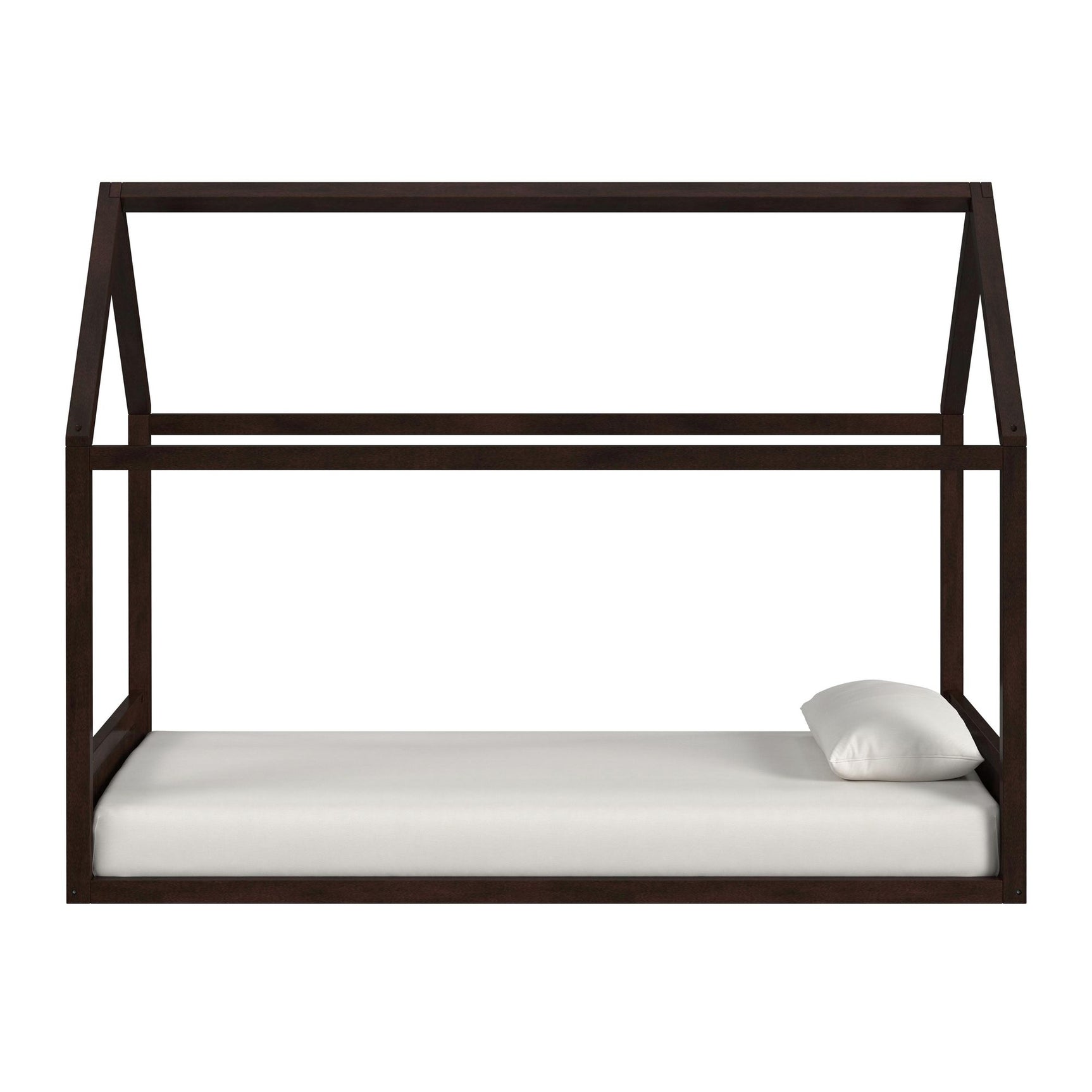 Sami Twin Montessori Bed in Espresso - Tampa Furniture Outlet