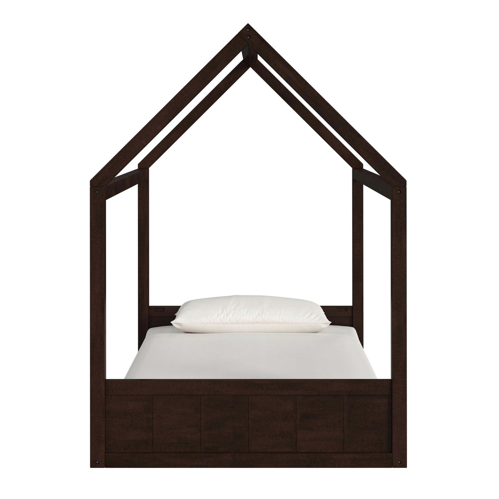 Sami Twin Montessori Bed in Espresso - Tampa Furniture Outlet