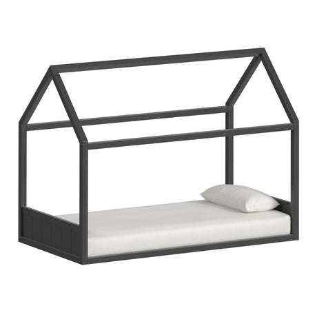 Sami Twin Montessori Bed in Grey - Tampa Furniture Outlet