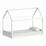Sami Twin Montessori Bed in White - Tampa Furniture Outlet