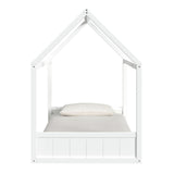 Sami Twin Montessori Bed in White - Tampa Furniture Outlet