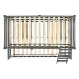 Sami Twin Over Full Bunk Grey