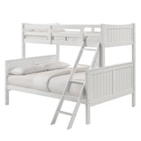 Sami Twin Over Full Bunk White - Tampa Furniture Outlet
