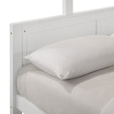 Sami Twin Over Full Bunk White - Tampa Furniture Outlet