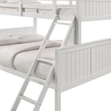 Sami Twin Over Full Bunk White - Tampa Furniture Outlet
