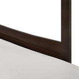 Sami Twin Over Full Step Bunk with Left HB in Espresso