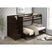 Sami Twin Over Full Step Bunk with Left HB in Espresso – SKU SM550TFBL | Elements