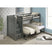 Sami Twin Over Full Step Bunk with Left HB in Grey – SKU SM350TFBL | Elements