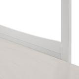 Sami Twin Over Full Step Bunk with Left HB in White
