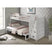 Sami Twin Over Full Step Bunk with Right HB in White – SKU SM750TFBR | Elements