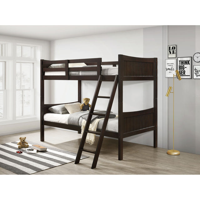 Sami Twin Over Twin Bunk Espresso – SKU SM500TTB | Elements