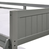 Sami Twin Over Twin Bunk Grey