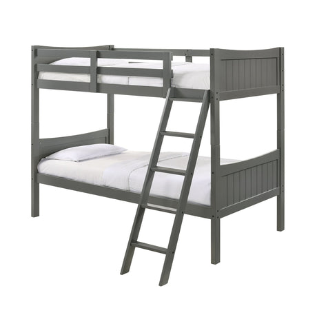 Sami Twin Over Twin Bunk Grey