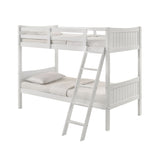 Sami Twin Over Twin Bunk White - Tampa Furniture Outlet
