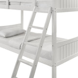 Sami Twin Over Twin Bunk White - Tampa Furniture Outlet