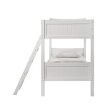 Sami Twin Over Twin Bunk White - Tampa Furniture Outlet