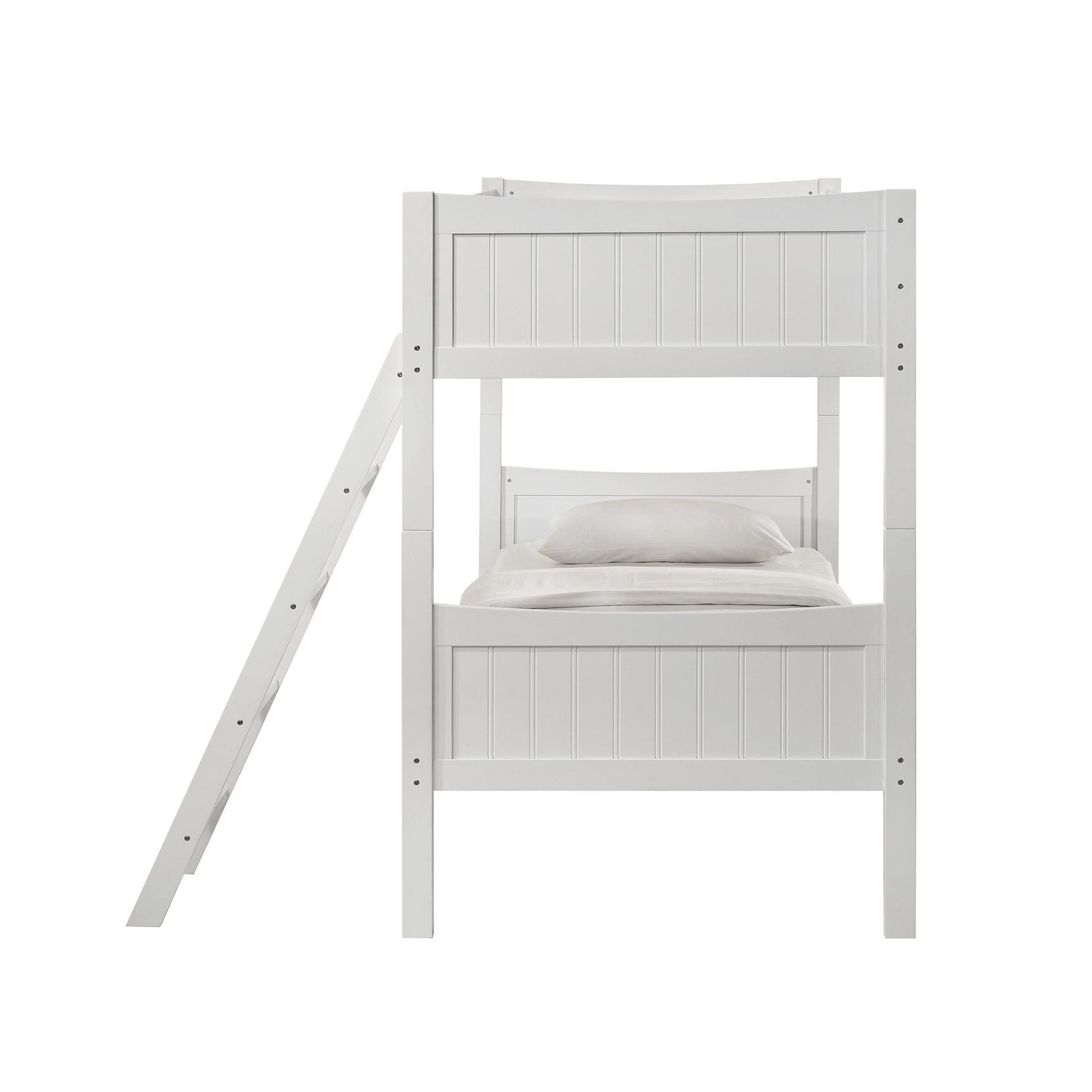 Sami Twin Over Twin Bunk White - Tampa Furniture Outlet