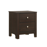 Sami Youth 2-Drawer Nightstand in Espresso - Tampa Furniture Outlet