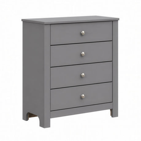 Sami Youth 4-Drawer Chest in Grey