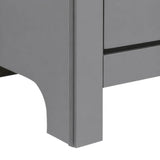 Sami Youth 6-Drawer Dresser in Grey