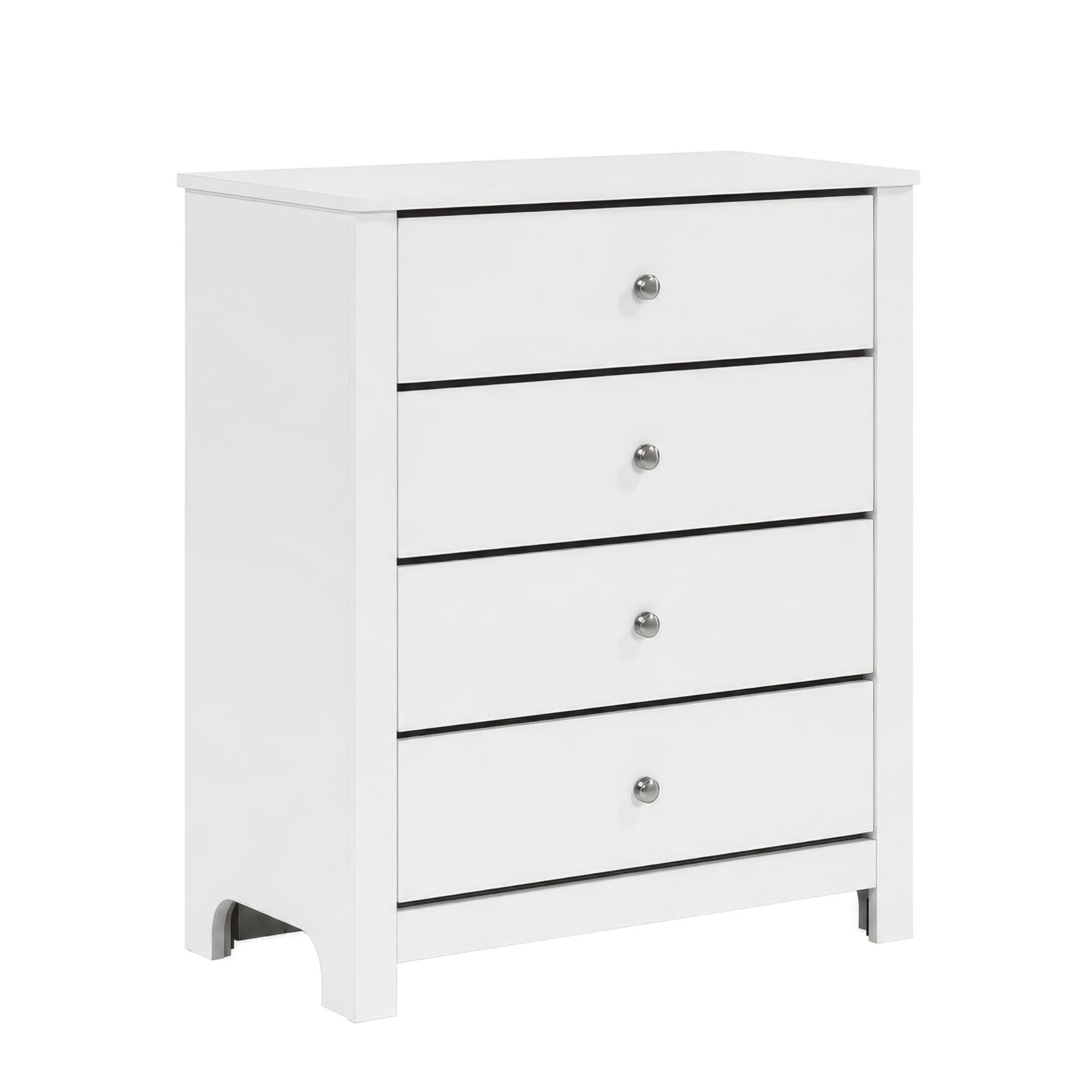 Sami Youth 4-Drawer Chest in White