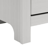 Sami Youth Dresser and Mirror Set in White - Tampa Furniture Outlet