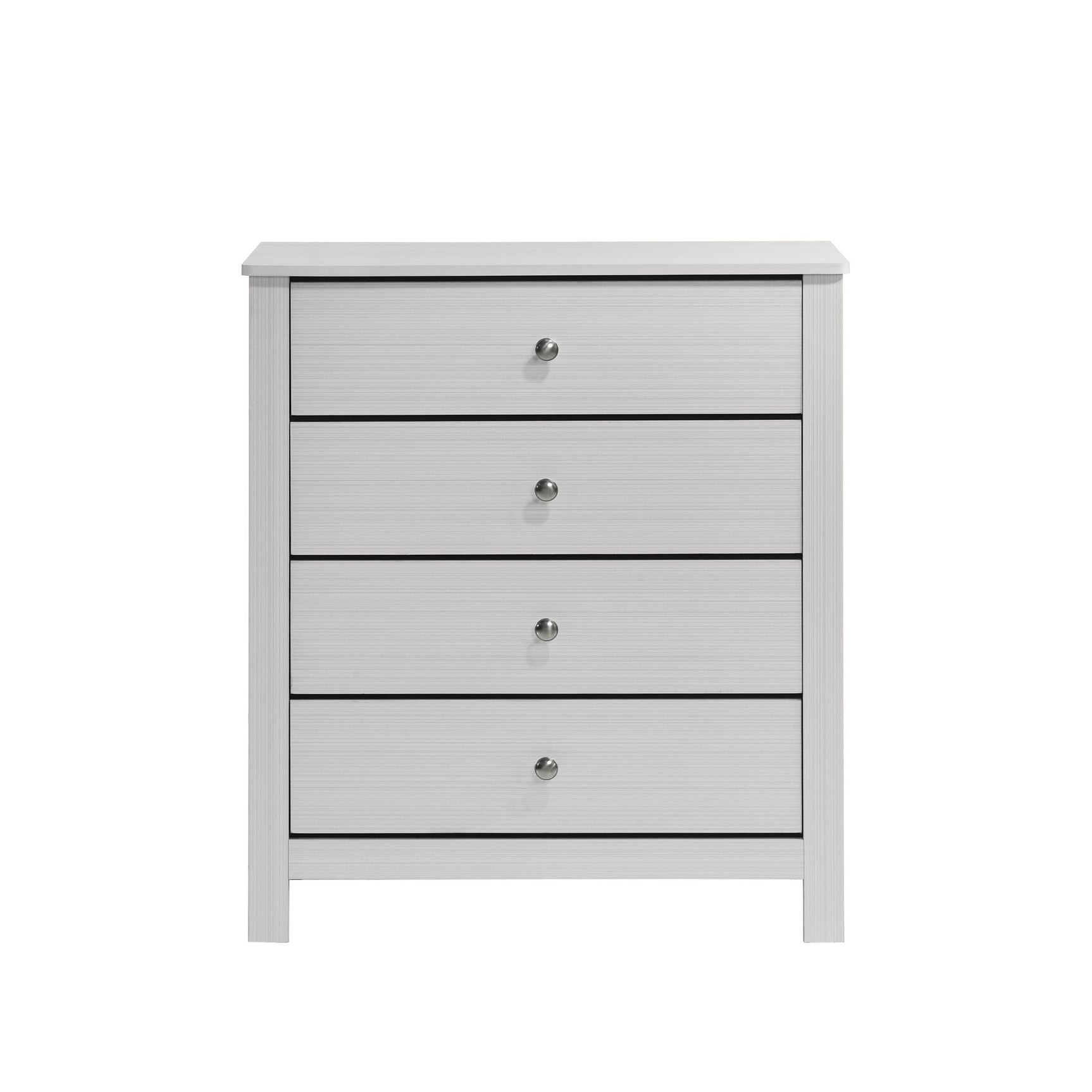 Sami Youth 4-Drawer Chest in White - Tampa Furniture Outlet
